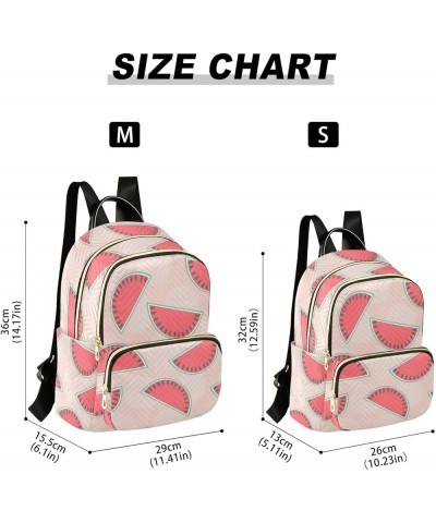 Peach Fruit Pattern Women's Backpack Wallet Casual Small Backpack Fashion Women's Travel Bag School Backpack Color214 Medium ...