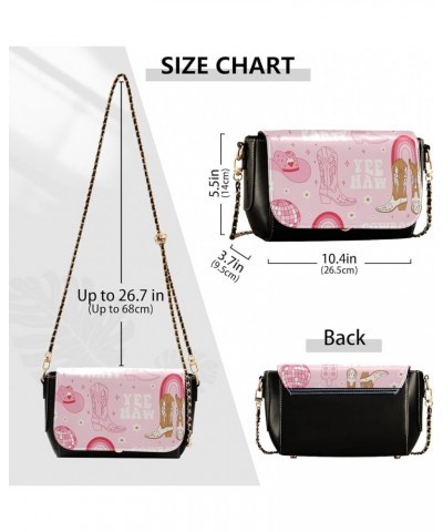 Crossbody Bags for Women Trendy Women's Black Shoulder Bag Small PU Leather Flap Cross Body Bag Handbags Pattern14 $22.95 Cro...