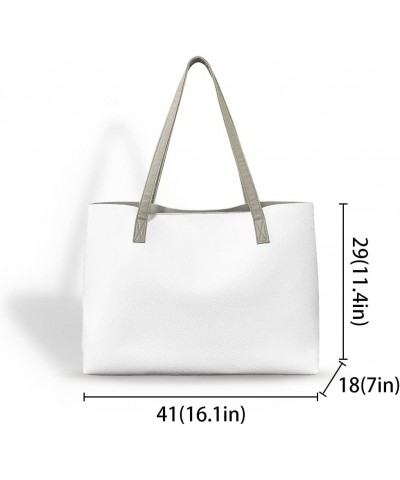 Big Capacity Leather Tote Bag for Women Top Handle Purse Bucket Handbag Customizable $25.00 Totes