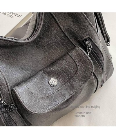 Women's Handbag Multifunctional Casual Shoulder Crossbody Bag Fashionable Large Capacity Tote Bag Soft Leather Backpack Black...