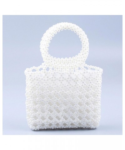 Luxury Pearl Purses Shoulder Bag for Women Pearl Bag Handmade Bags Women's Crossbody Beaded Clutch Evening Bag Wedding Party ...