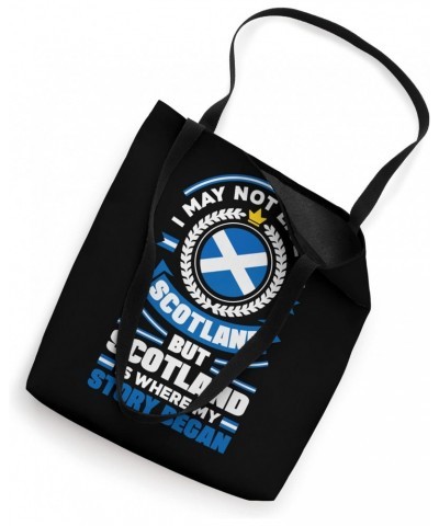 Scottish Scotland Scottish Flag Quote Tote Bag $14.55 Totes