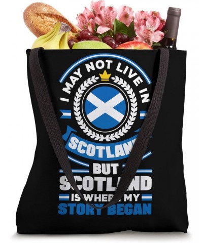 Scottish Scotland Scottish Flag Quote Tote Bag $14.55 Totes