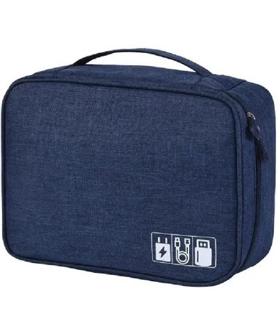 Electronics Travel Organizer Navy Blue $12.32 Satchels