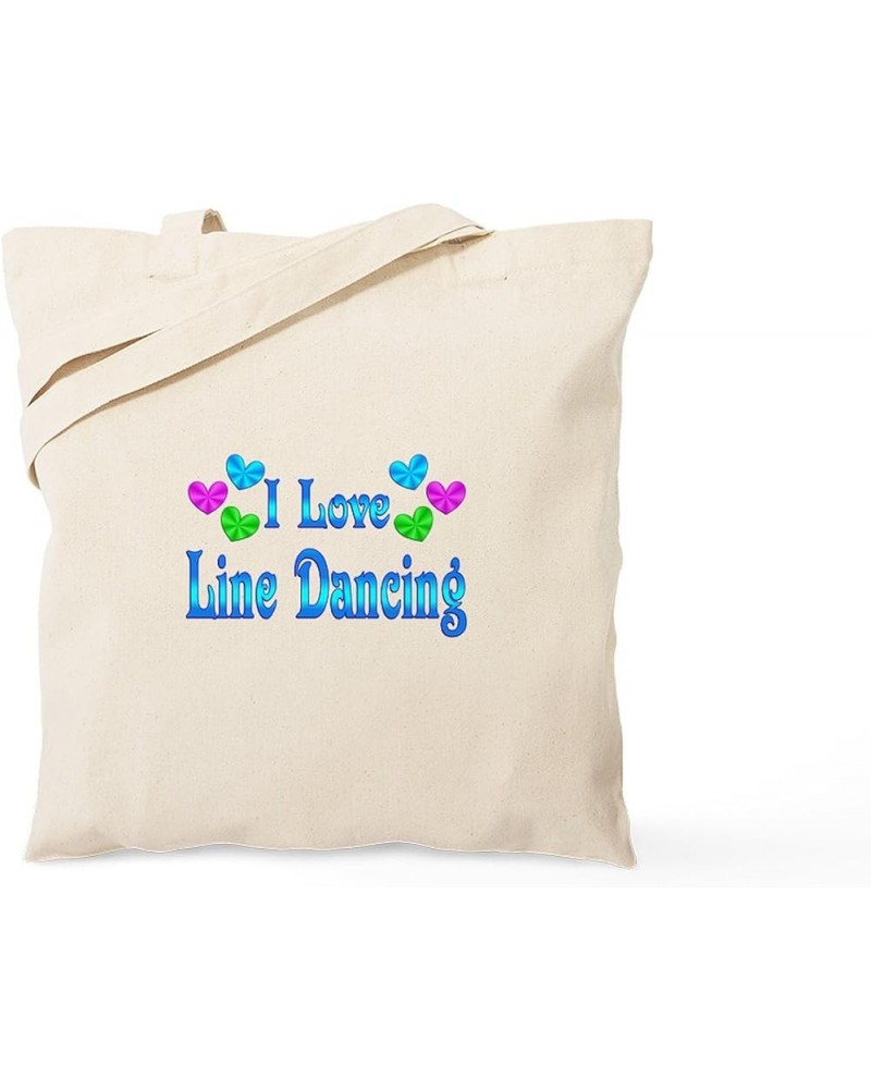 Line Dancing Tote Bag Natural Canvas Tote Bag, Cloth Shopping Bag I Love Line Dancing Tote Bag $8.15 Travel Gear