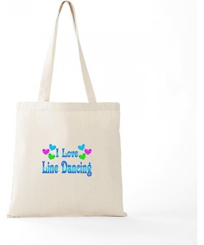 Line Dancing Tote Bag Natural Canvas Tote Bag, Cloth Shopping Bag I Love Line Dancing Tote Bag $8.15 Travel Gear