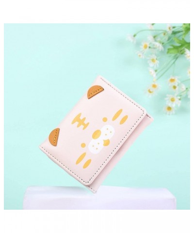 Women's Wallet Women's Card Holder Lady's Clutch Bag Small Wallet Cute Short Cartoon Coin Purse 2 Fenhongse $21.58 Wallets