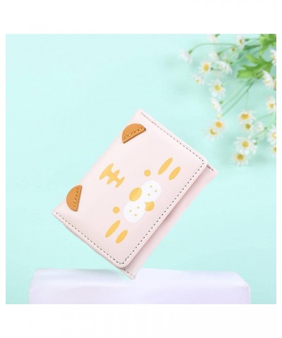 Women's Wallet Women's Card Holder Lady's Clutch Bag Small Wallet Cute Short Cartoon Coin Purse 2 Fenhongse $21.58 Wallets