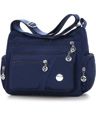 Crossbody Bag for Women Nylon Shoulder Purse SAXAM Large Capacity Travel Purse Lightweight Messenger Satchel Dark Blue $22.90...