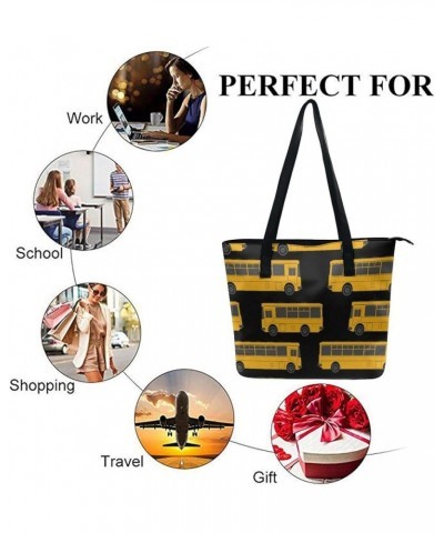 Women's Soft Leather Handbag Fashion Tote Bag Big Commuter Bag With Zipper Color431 $13.46 Totes