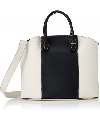 FURLA MIASTELLA Nero+white Cotton $136.75 Totes