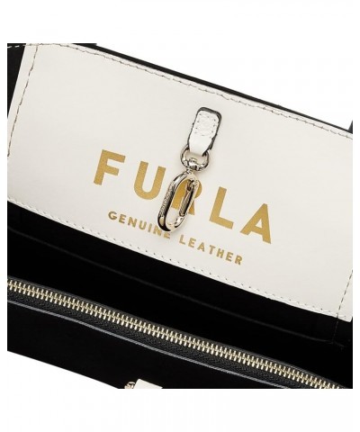 FURLA MIASTELLA Nero+white Cotton $136.75 Totes