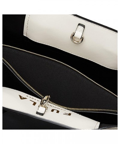 FURLA MIASTELLA Nero+white Cotton $136.75 Totes