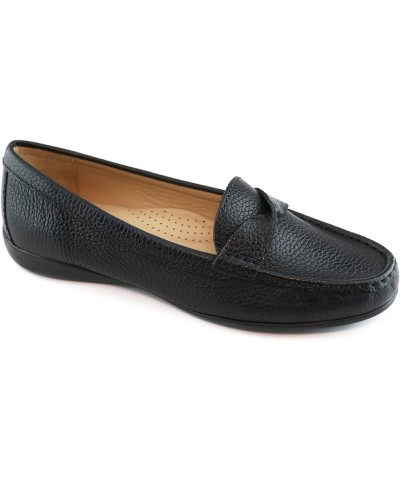 Women's Beverley Road Loafer Black Tumbled $38.22 Shoes