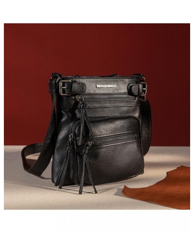 Crossbody Purses for Women Trendy Shoulder Bag Cross Body Purses for Travel B-black $14.40 Crossbody Bags