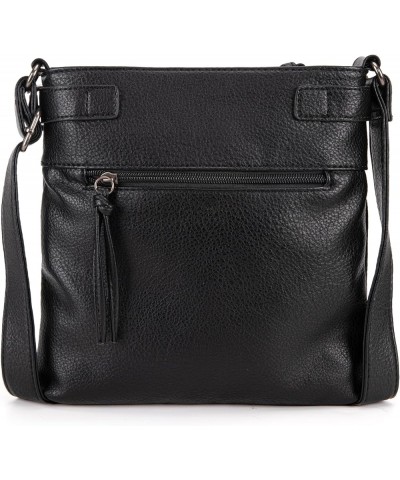 Crossbody Purses for Women Trendy Shoulder Bag Cross Body Purses for Travel B-black $14.40 Crossbody Bags