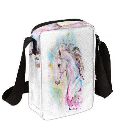 Watercolor Unicorn Aesthetic Crossbody Bags Trendy Cross Body Phone Wallet Shoulder Bag Sling Bags Small Travel Crossbody Bag...