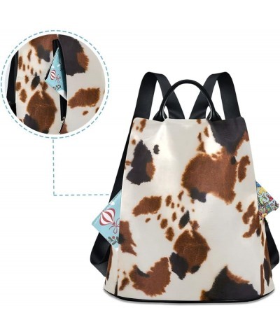 Animal Fur Pattern Backpack for Women Anti-theft Backpack Fashion Backpacks Animal Fur Pattern $20.99 Backpacks