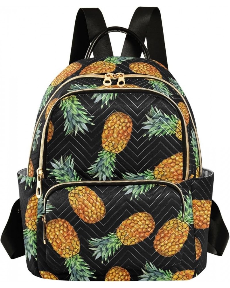 Pineapple Fruit Backpack Purse for Women Fashion Travel Bag Ladies Shoulder Bags with Strap Handbag Lady Purse,S Small $14.57...