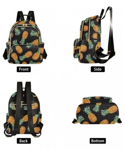 Pineapple Fruit Backpack Purse for Women Fashion Travel Bag Ladies Shoulder Bags with Strap Handbag Lady Purse,S Small $14.57...