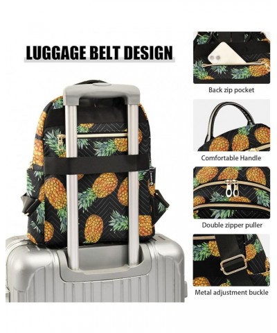 Pineapple Fruit Backpack Purse for Women Fashion Travel Bag Ladies Shoulder Bags with Strap Handbag Lady Purse,S Small $14.57...