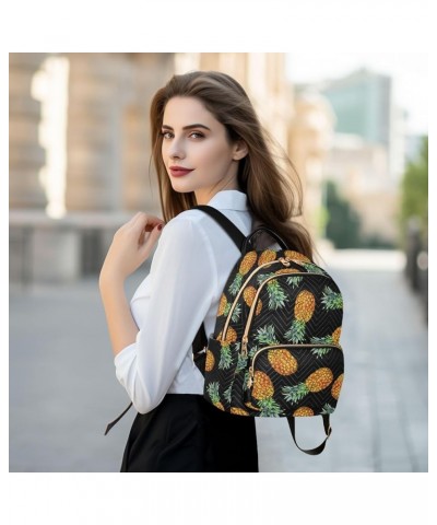 Pineapple Fruit Backpack Purse for Women Fashion Travel Bag Ladies Shoulder Bags with Strap Handbag Lady Purse,S Small $14.57...