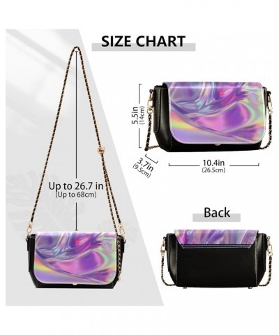 Crossbody Bags for Women Trendy Women's Black Shoulder Bag Small PU Leather Flap Cross Body Bag Handbags Pattern21 $21.72 Cro...