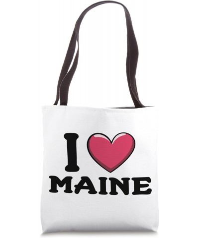 I Love Heart Maine Tote Bag $14.83 Totes