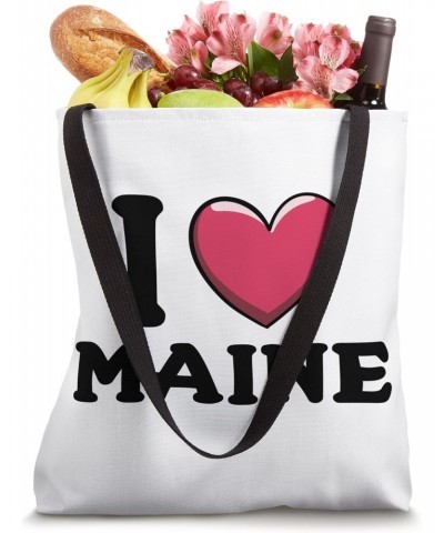 I Love Heart Maine Tote Bag $14.83 Totes