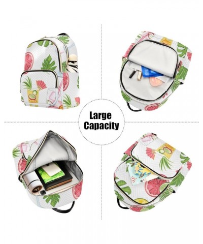 Leaves Summer Lemon Fashion Backpack Purse Ladies Fashion Rucksack Travel Shoulder Bag Casual Daily Backpack Work College Bag...