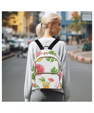 Leaves Summer Lemon Fashion Backpack Purse Ladies Fashion Rucksack Travel Shoulder Bag Casual Daily Backpack Work College Bag...