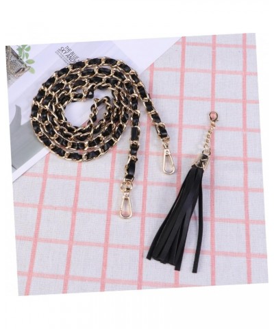 6 PCS locket shoulder crossbody bag chain handbag chain strap bag strap crossbody bags replacement handbag tassel pendant cha...