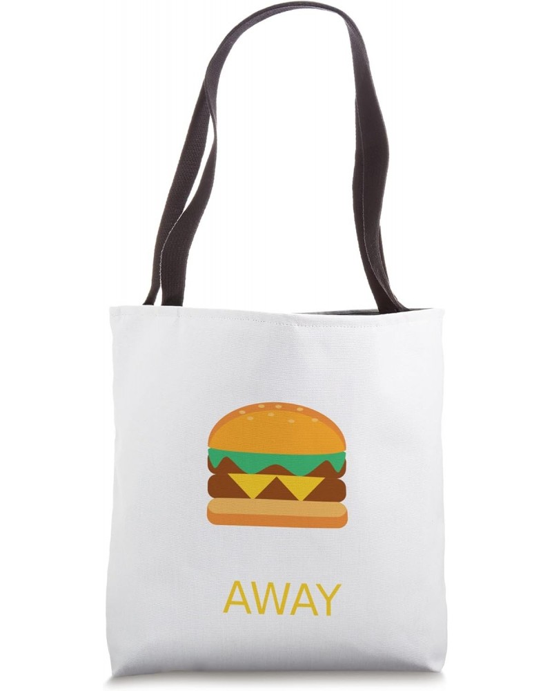 Burger A Day Keeps Doctor Away Tote Bag $15.63 Totes