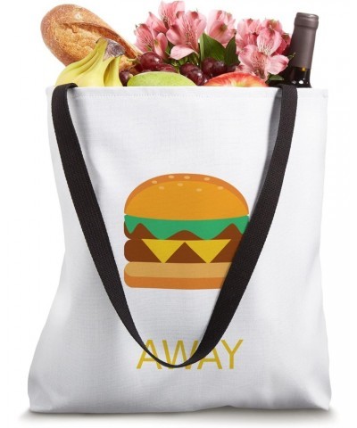 Burger A Day Keeps Doctor Away Tote Bag $15.63 Totes