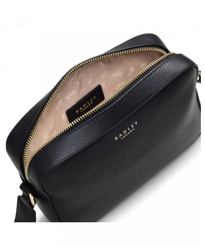 London Spitalfields Row - Faux Croc - Mini Zip Around Crossbody Black 2 $66.93 Crossbody Bags