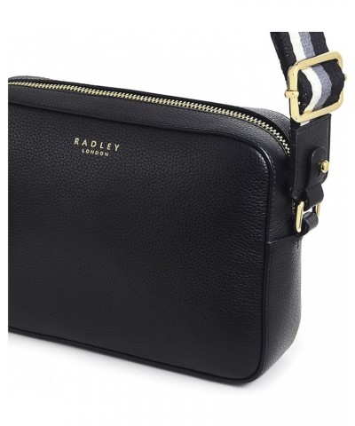 London Spitalfields Row - Faux Croc - Mini Zip Around Crossbody Black 2 $66.93 Crossbody Bags