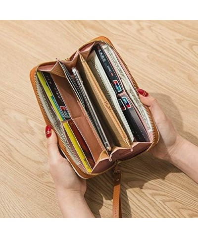 Heart Design PU Leather Zipper Wallet Cash Coin Long Purse Card Holder with Tassels Girls & Women Red 32 (Color : Cameo) $12....