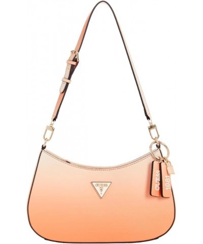 Noelle Top Zip Shoulder Bag Orange $36.90 Shoulder Bags