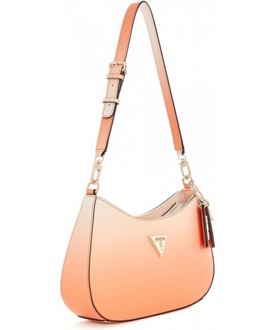 Noelle Top Zip Shoulder Bag Orange $36.90 Shoulder Bags