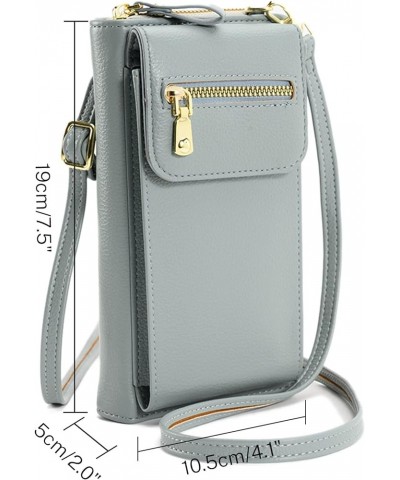 Mini Messenger Shoulder Handbag Crossbody Cell Phone Purse for Women Blue $9.50 Shoulder Bags