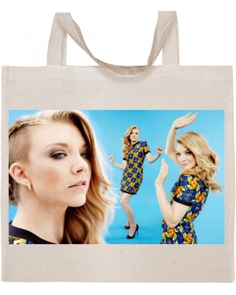 Natalie Dormer - Cotton Photo Canvas Grocery Tote Bag IDPP594318 $20.83 Totes