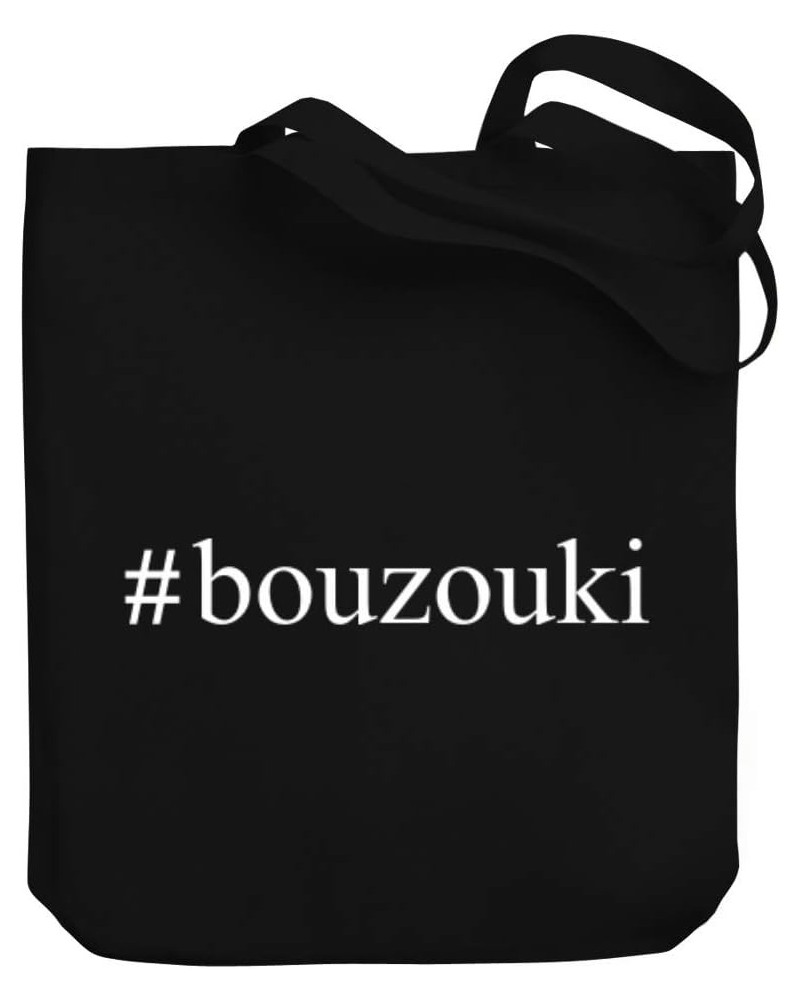 Bouzouki Hashtag Canvas Tote Bag 10.5" x 16" x 4 $18.40 Totes