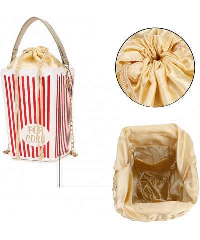 Novelty Fashion Women Crossbody Bag, Popcorn Box Style Clutch Bag for Girl Handbag Shoulder Bag Purse… Red a $17.04 Shoulder ...