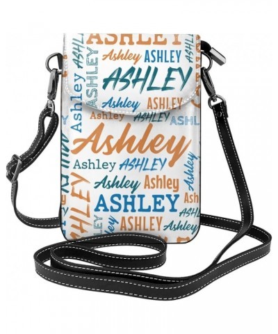 Custom Crossbody Phone Purse with Name, Personalized Name PU Leather Handbag, Customized Phone Bag Gift for Women Color 13 $2...