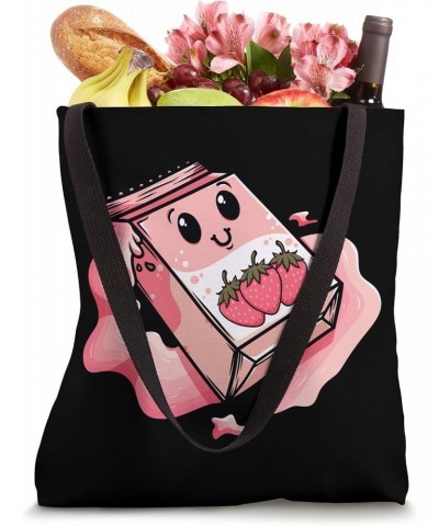 Cute Kawaii Strawberry Milk Tote Bag $13.50 Totes