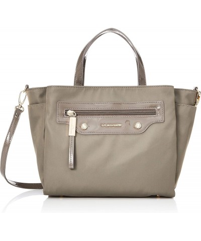 B01-08-03 Enamel x Nylon, Multi-Pocket 2-Way Tote Grey (Grey Marl) $49.93 Totes