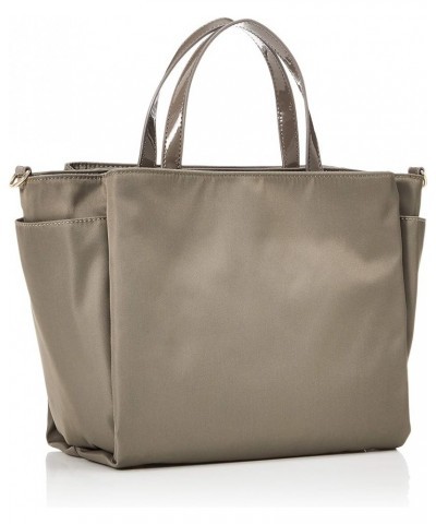 B01-08-03 Enamel x Nylon, Multi-Pocket 2-Way Tote Grey (Grey Marl) $49.93 Totes