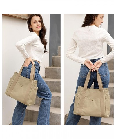 Crossbody Bags For Women Evening Bags Tote Bag Handbags Crossbody Bags Rucksack Bag Beach Bags Shoulder Bags Khaki $19.50 Bac...