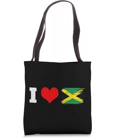 Jamaican Flag Jamaica Jamaican Gifts Jamaica Pround Tote Bag $13.84 Totes