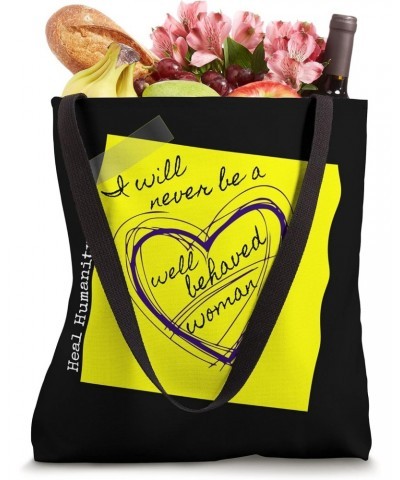 Never Well Behaved Tote Bag $13.00 Totes